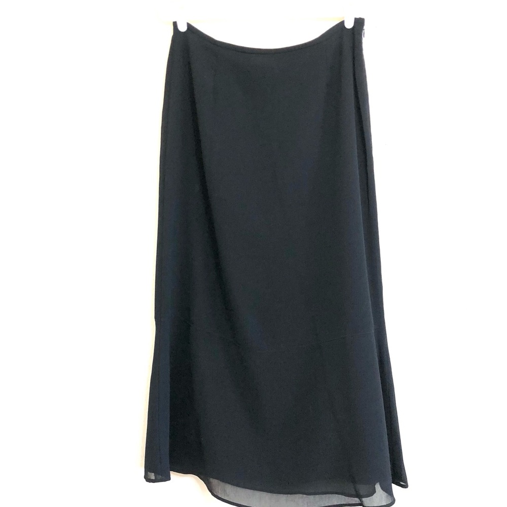 Liz Claiborne Black Maxi Skirt